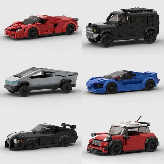  Lego Compatible Building Blocks Racing SUV MOC Kit -  ToylandEU™