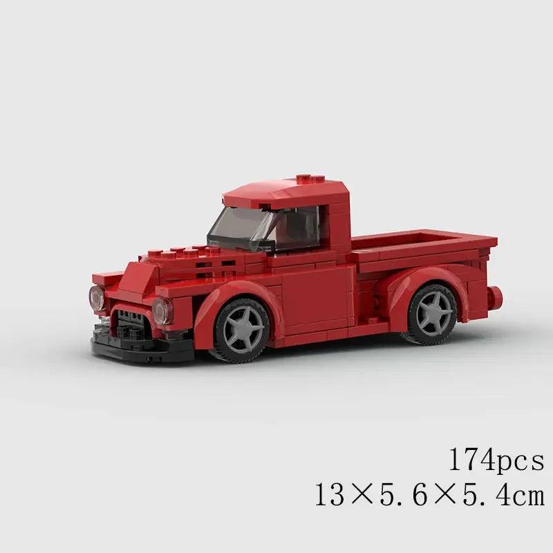  Lego Compatible Building Blocks Racing SUV MOC Kit -  ToylandEU™