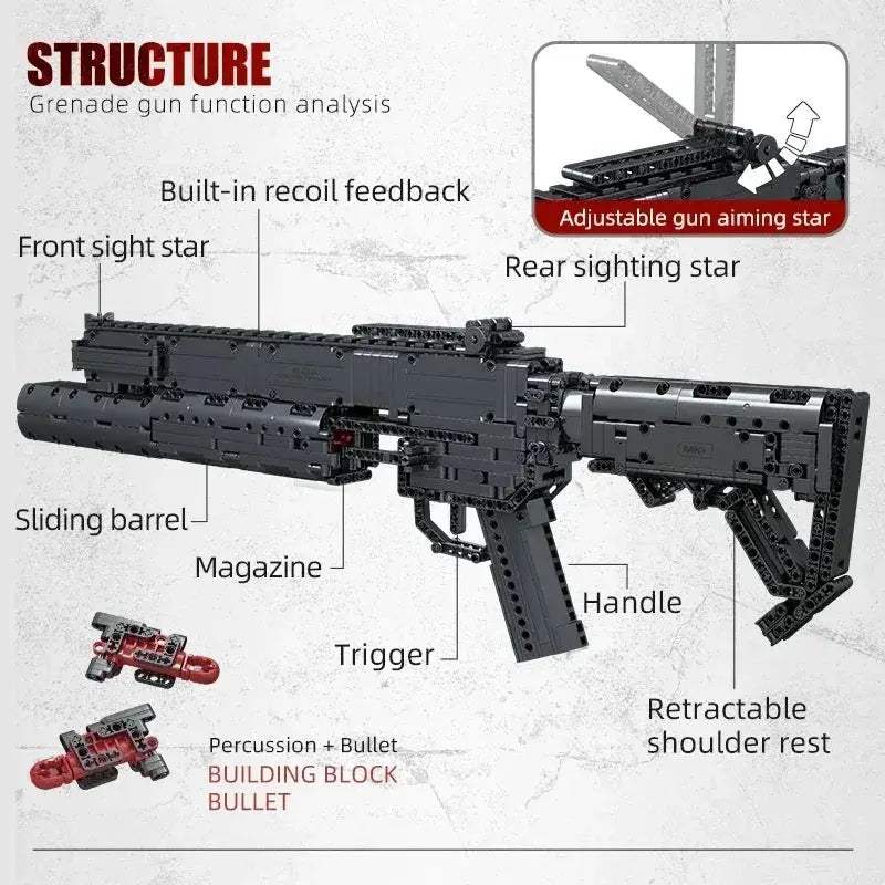  Lego Compatible Building Blocks Set For Pistol Unisex -  ToylandEU™