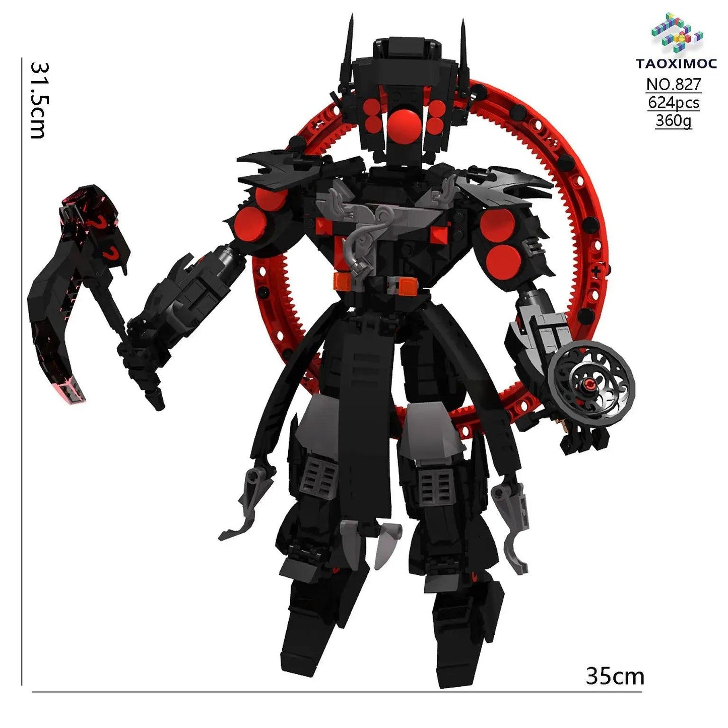  Lego Compatible Building Blocks Skibidi CE Certified -  ToylandEU™