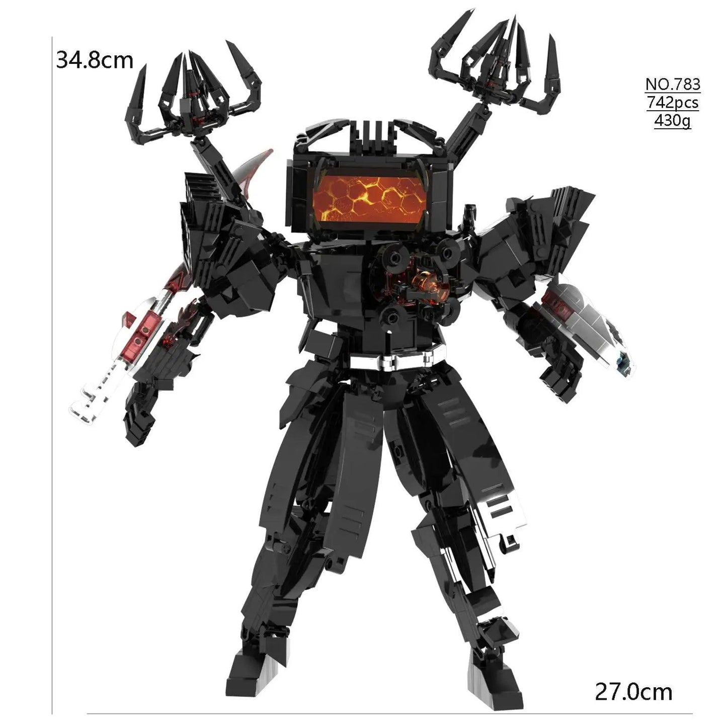  Lego Compatible Building Blocks Skibidi CE Certified -  ToylandEU™