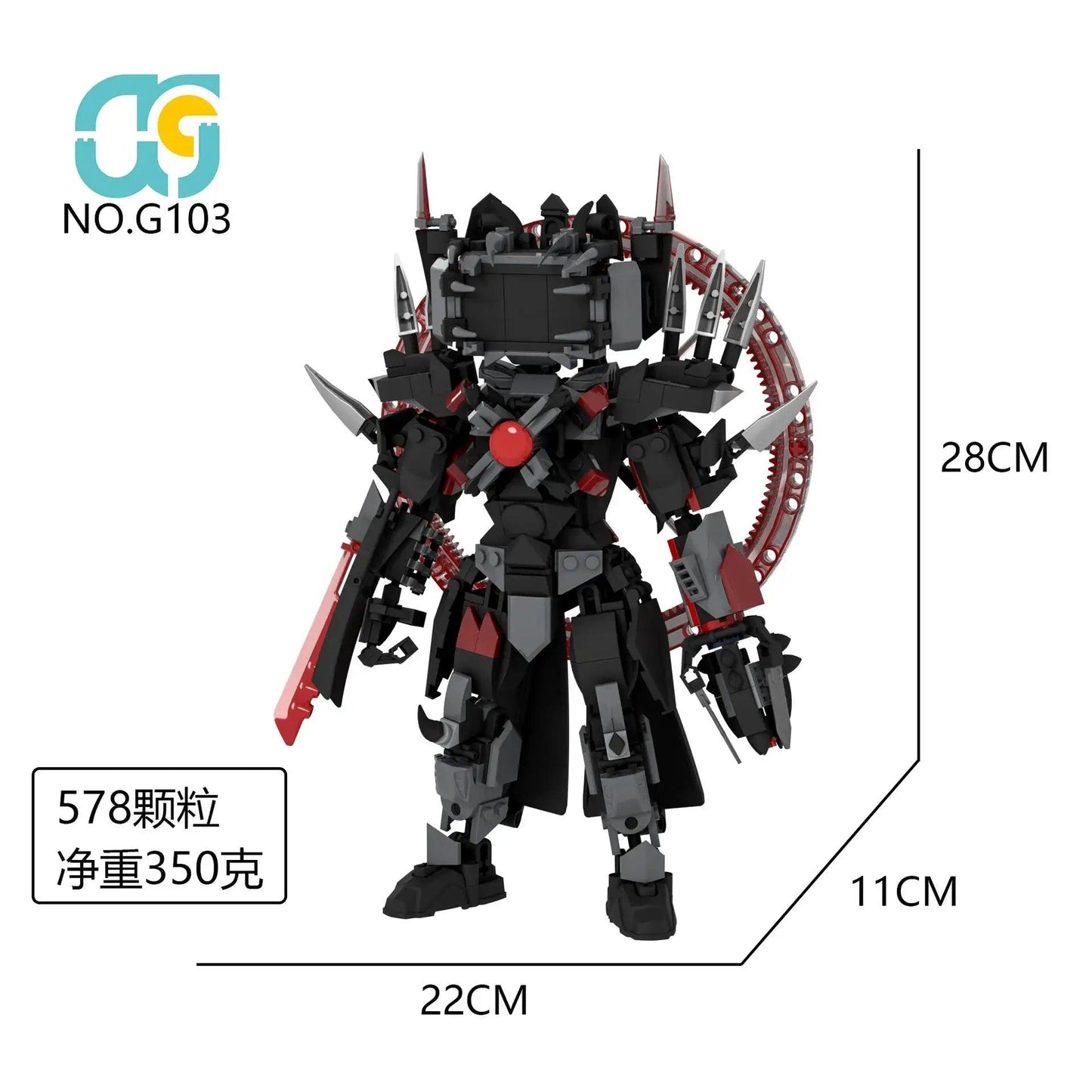  Lego Compatible Building Blocks Skibidi CE Certified -  ToylandEU™