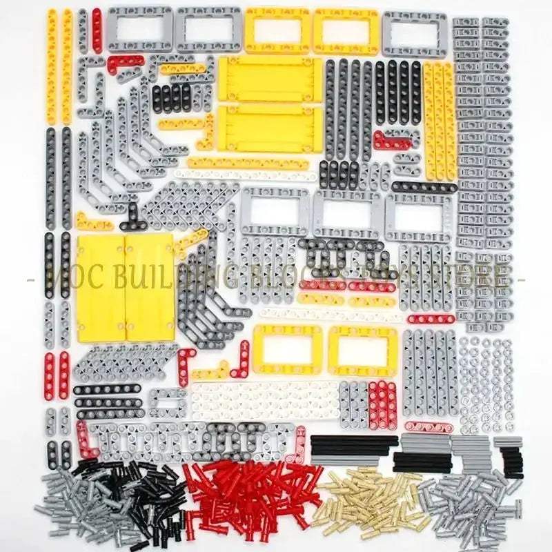 Lego Compatible Building Blocks Tech Set For Cars And Motorcycles - ToylandEU