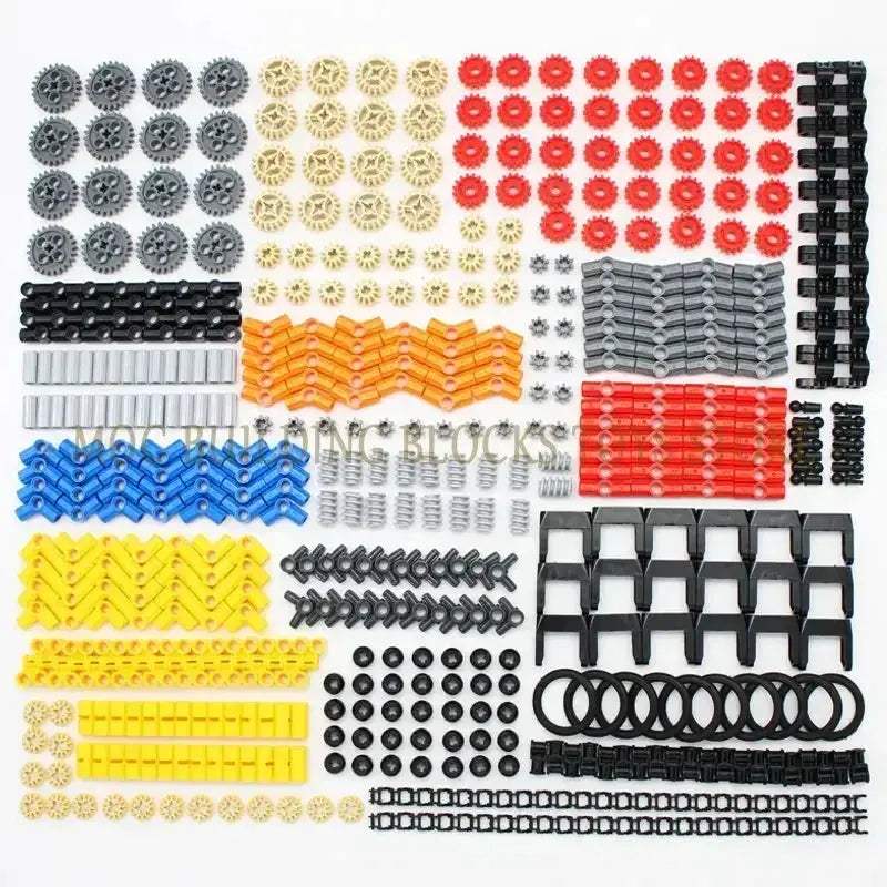 Lego Compatible Building Blocks Tech Set For Cars And Motorcycles - ToylandEU