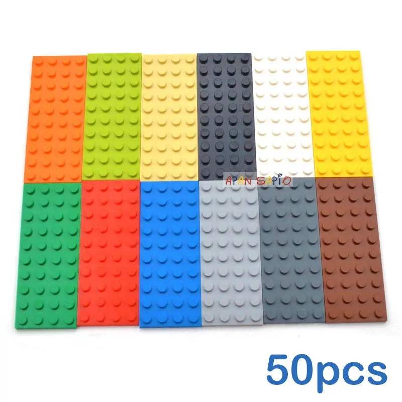  Lego Compatible Building Blocks Thin 4x10 Learning -  ToylandEU™