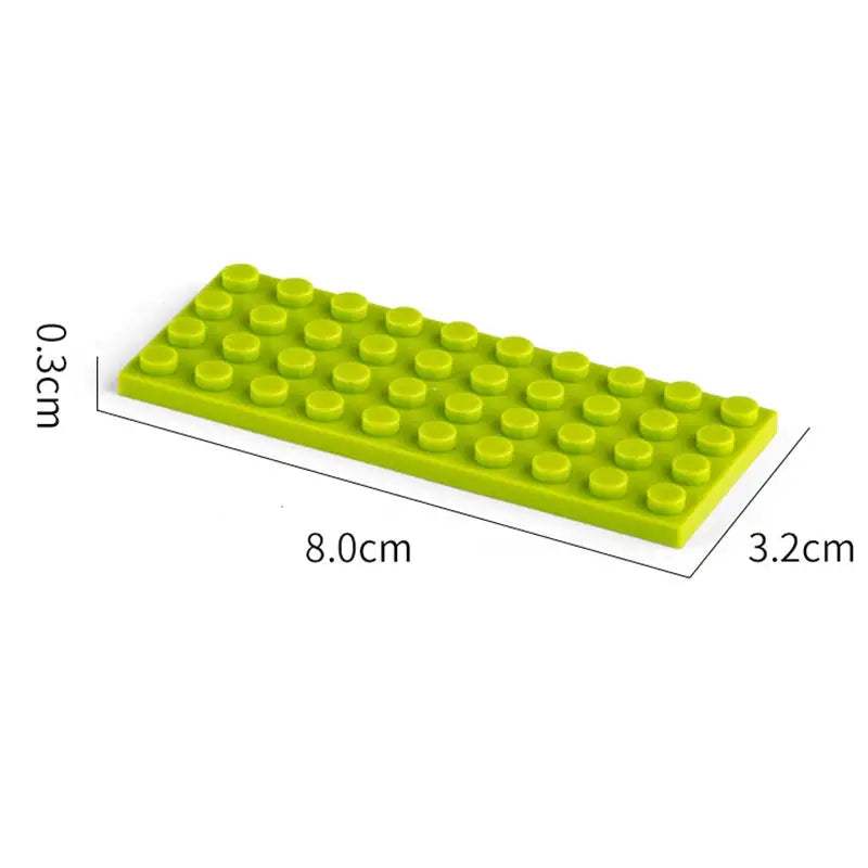  Lego Compatible Building Blocks Thin 4x10 Learning -  ToylandEU™