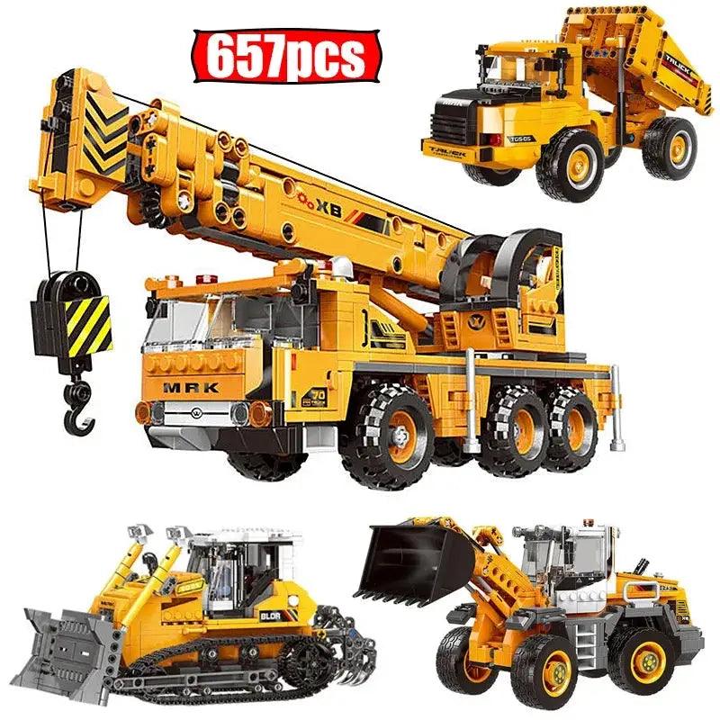  Lego Compatible Building Blocks Wheel Loader Learning -  ToylandEU™