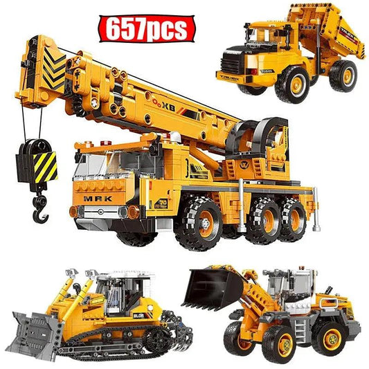  Lego Compatible Building Blocks Wheel Loader Learning -  ToylandEU™