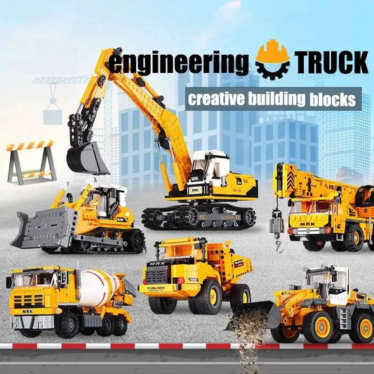  Lego Compatible Building Blocks Wheel Loader Learning -  ToylandEU™