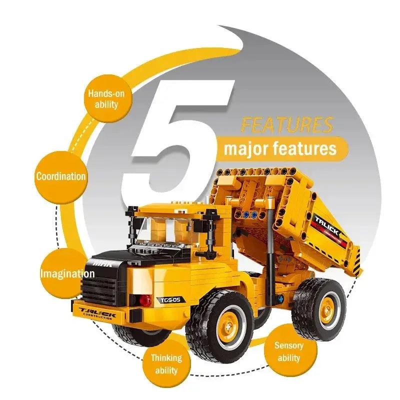  Lego Compatible Building Blocks Wheel Loader Learning -  ToylandEU™