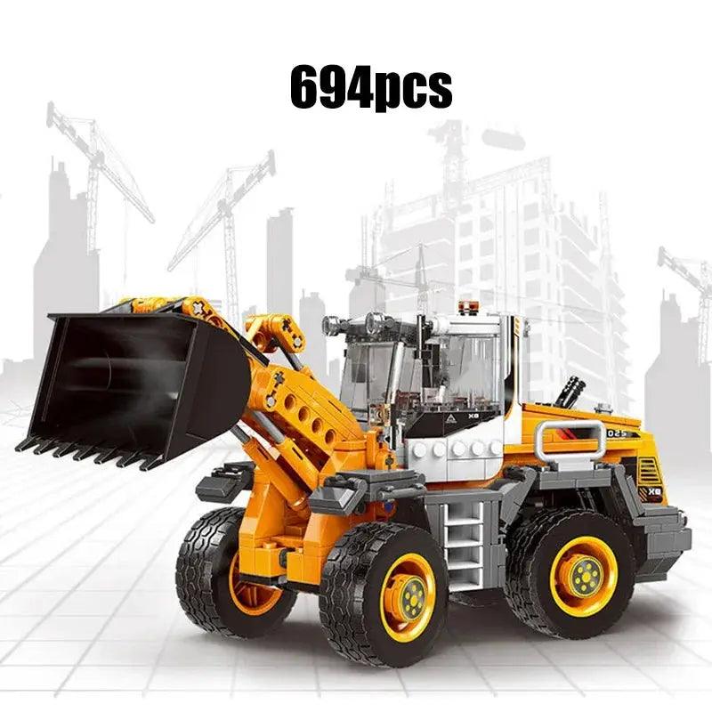  Lego Compatible Building Blocks Wheel Loader Learning -  ToylandEU™