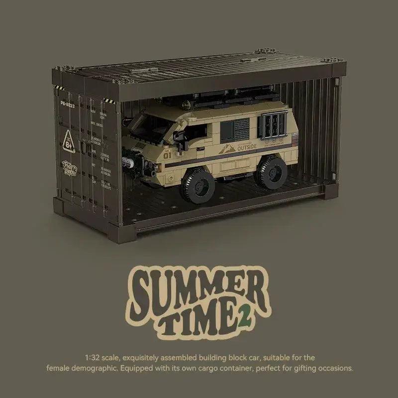  Lego Compatible Camper Building Blocks Set Educational Box -  ToylandEU™