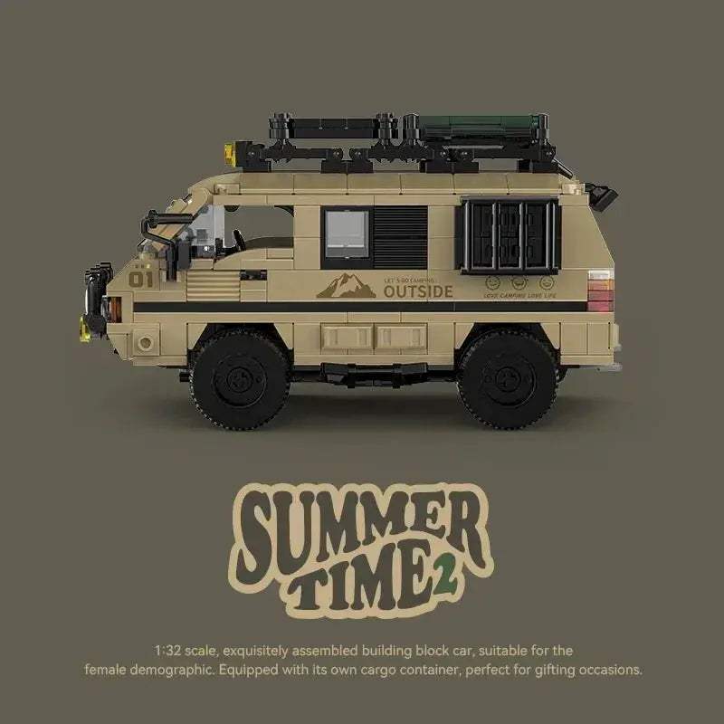 Lego Compatible Camper Building Blocks Set Educational Box -  ToylandEU™