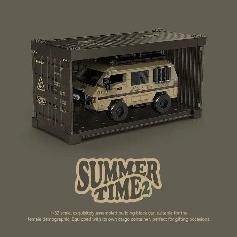  Lego Compatible Camper Building Blocks Set Educational Box -  ToylandEU™