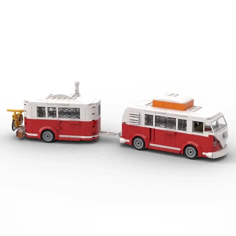  Lego Compatible Camper Van Building Blocks Set Durable -  ToylandEU™