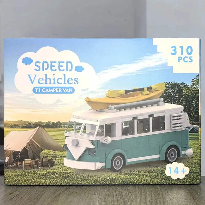  Lego Compatible Camper Van Gift Box Set 10220 For Kids -  ToylandEU™
