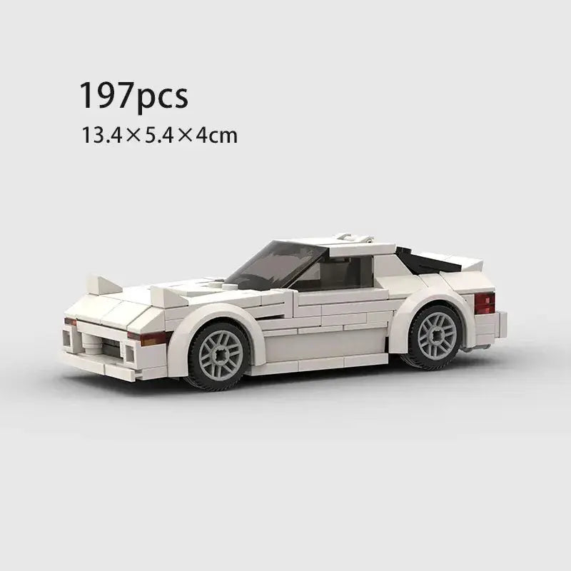 Lego Compatible Car Building Blocks A80 Supra Moc Replica - ToylandEU