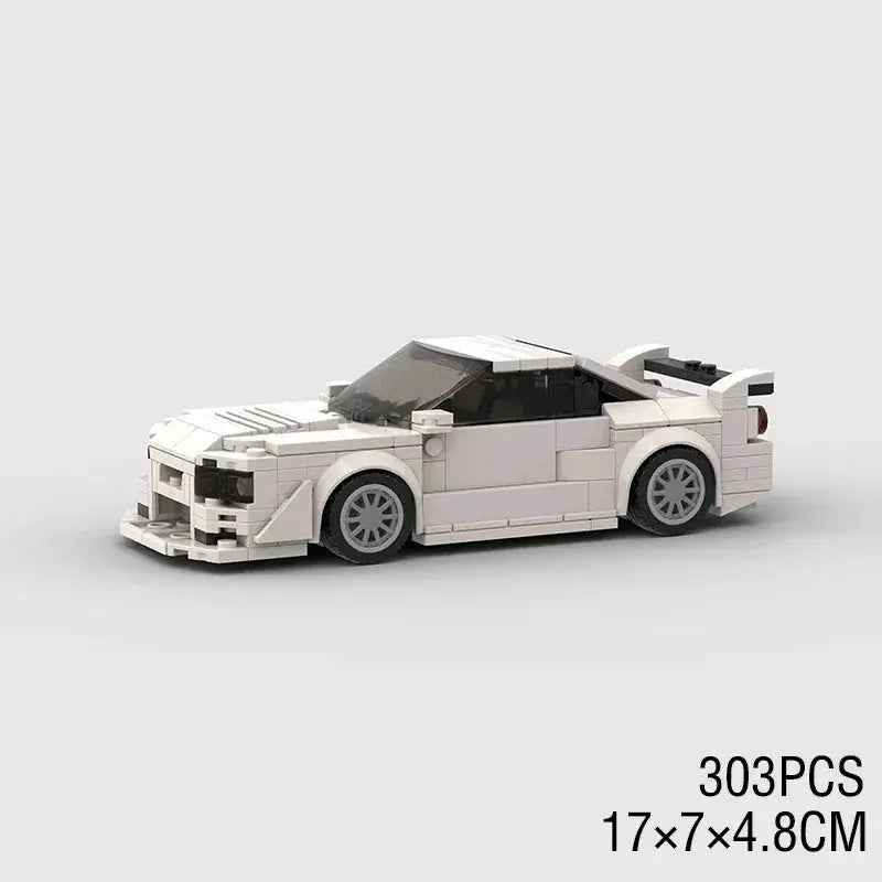 Lego Compatible Car Building Blocks A80 Supra Moc Replica - ToylandEU