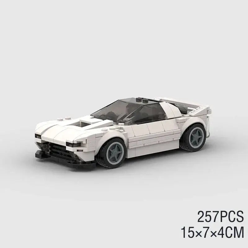 Lego Compatible Car Building Blocks A80 Supra Moc Replica - ToylandEU