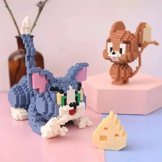  Lego Compatible Cat and Mouse Building Blocks Set Kids -  ToylandEU™