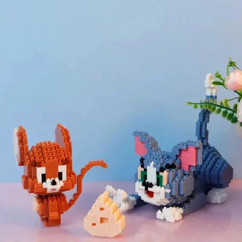  Lego Compatible Cat and Mouse Building Blocks Set Kids -  ToylandEU™