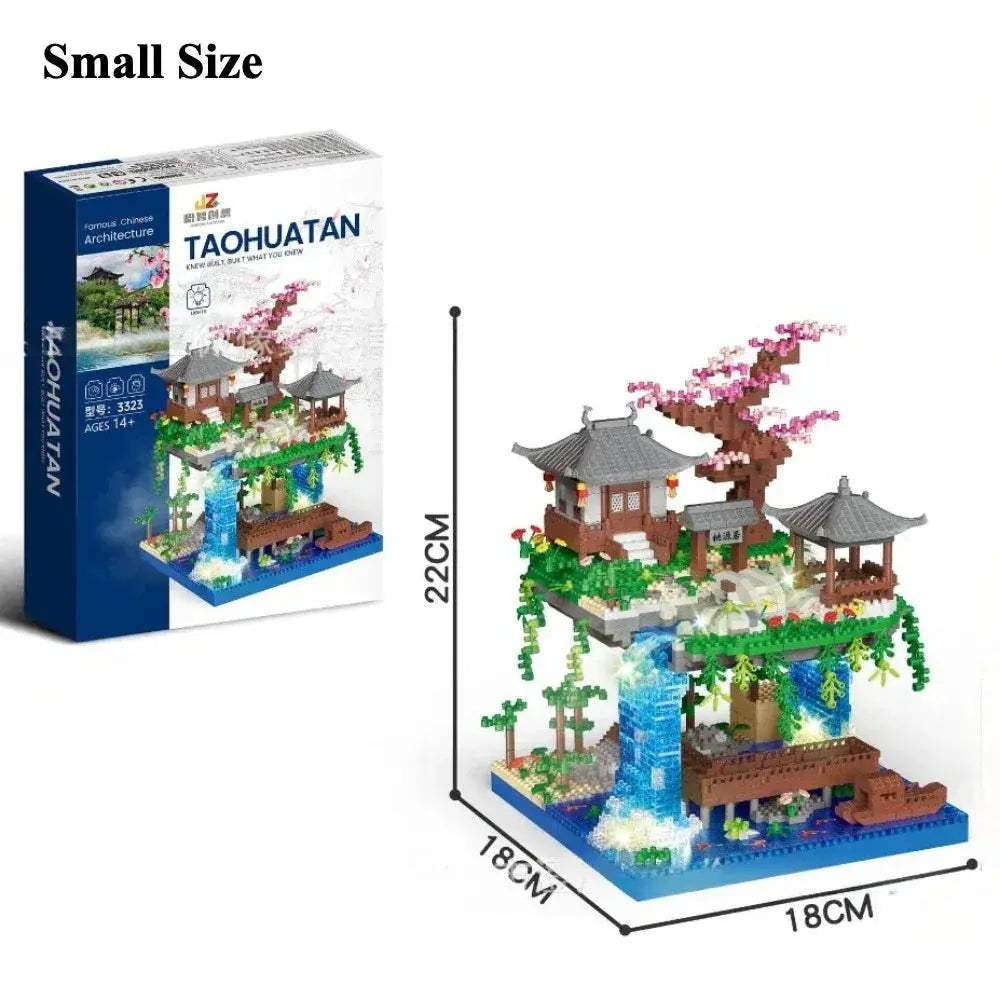 Lego Compatible Cherry Blossom Building Blocks Kit For Creative Architecture - ToylandEU