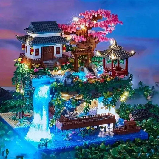  Lego Compatible Cherry Blossom Building Blocks Kit Mini -  ToylandEU™