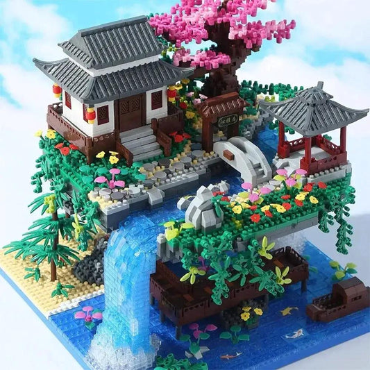  Lego Compatible Cherry Blossom Building Blocks Kit Mini -  ToylandEU™