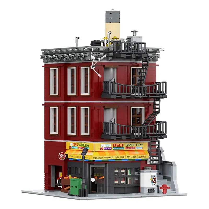  Lego Compatible City Building Blocks Kit 11 Figures CE -  ToylandEU™