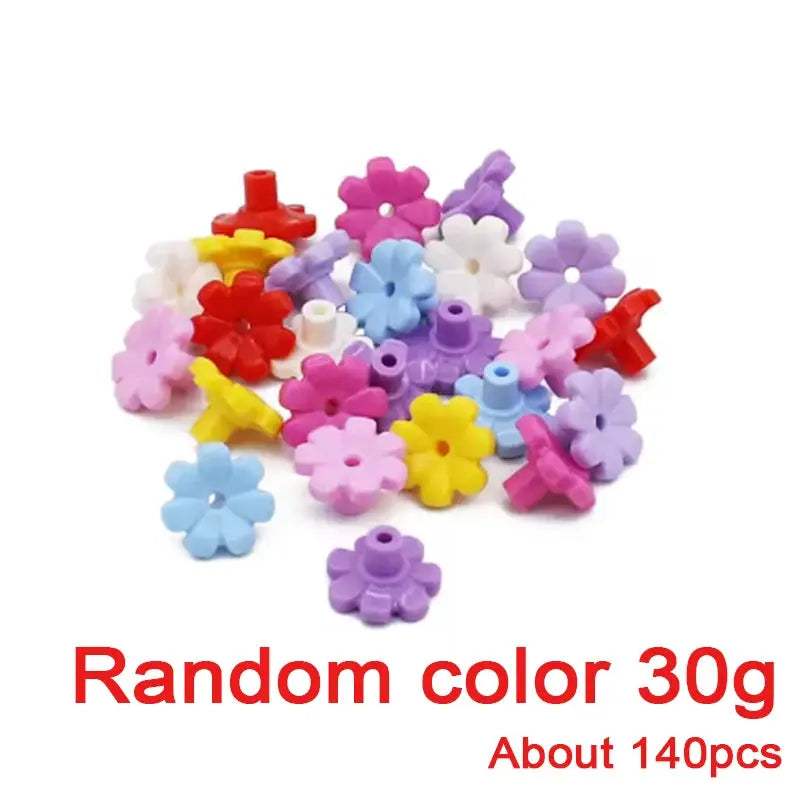 MOC City Plant Building Blocks Accessories Flower Leaves Prickly Shrubs Pine Green Grass Clover Orange Tree Mini DIY Toys F026 - ToylandEU