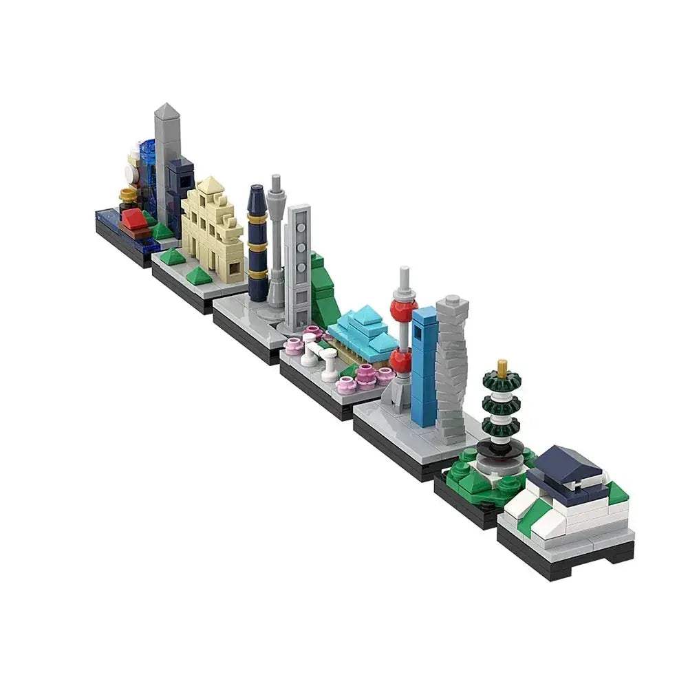 Lego Compatible City Skyline Architecture Blocks For Creative Builders - ToylandEU