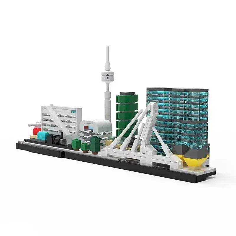 Lego Compatible City Skyline Architecture Blocks For Creative Builders - ToylandEU