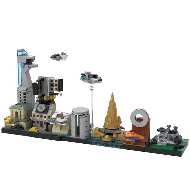Lego Compatible City Skyline Architecture Blocks For Creative Builders - ToylandEU