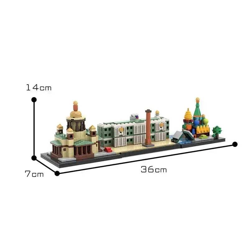 Lego Compatible City Skyline Architecture Blocks For Creative Builders - ToylandEU