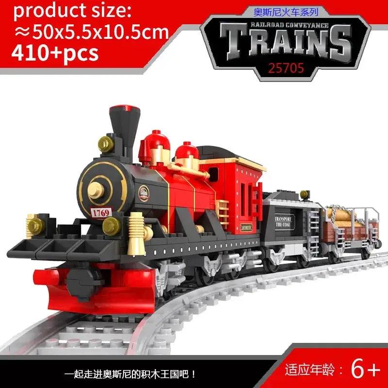  Lego Compatible City Train Set With Tracks -  ToylandEU™
