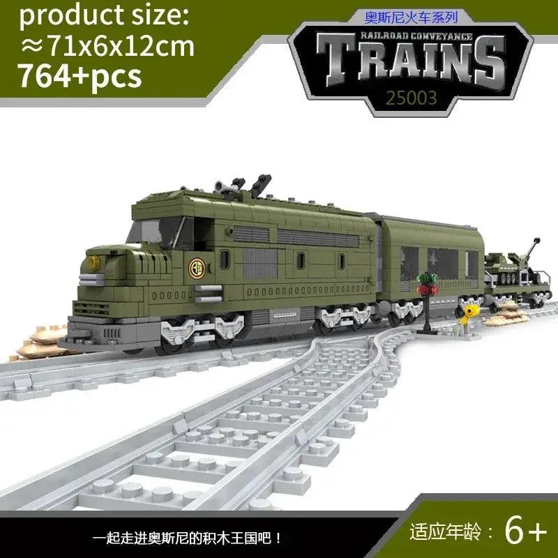  Lego Compatible City Train Set With Tracks -  ToylandEU™