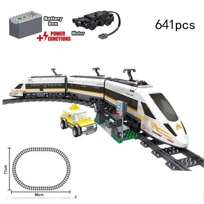  Lego Compatible City Train Set With Tracks -  ToylandEU™