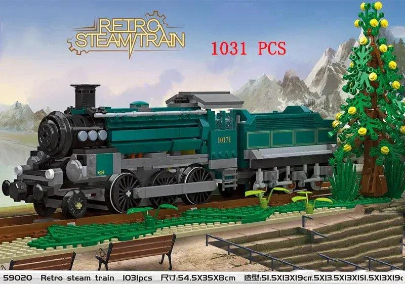  Lego Compatible City Train Set With Tracks -  ToylandEU™