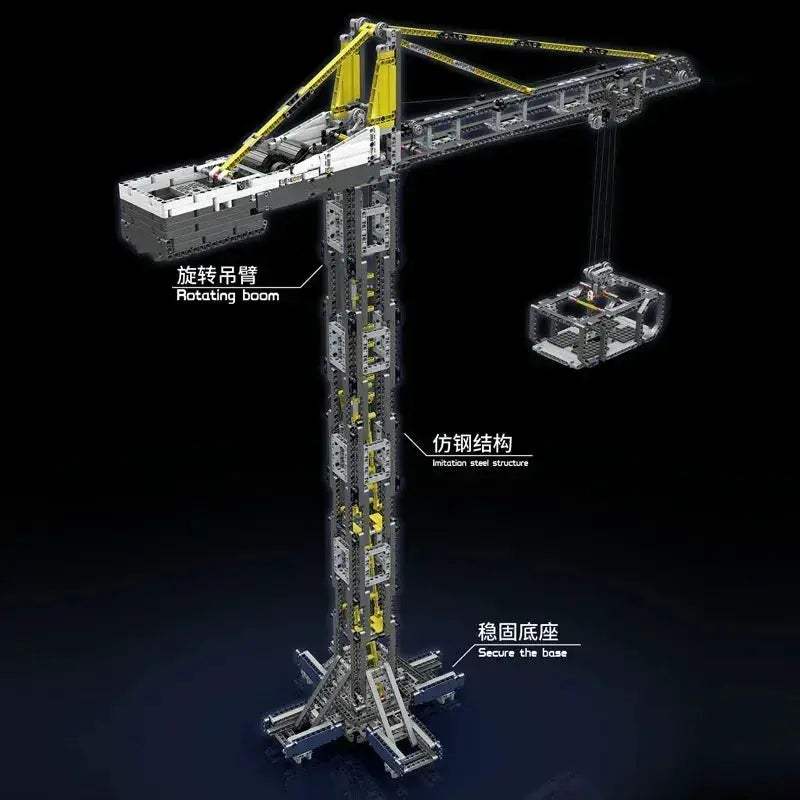  Lego Compatible Crane Building Set With Remote Control -  ToylandEU™