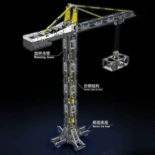 Lego Compatible Crane Building Set With Remote Control - ToylandEU