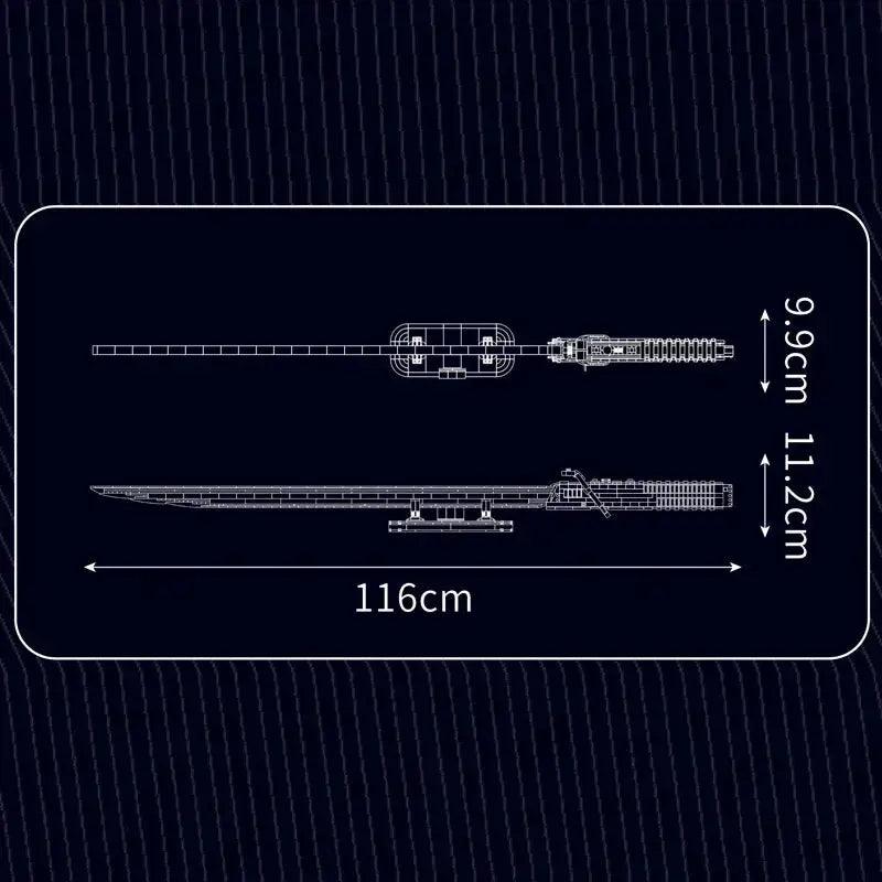  Lego Compatible Darksaber Light Up Block Set -  ToylandEU™