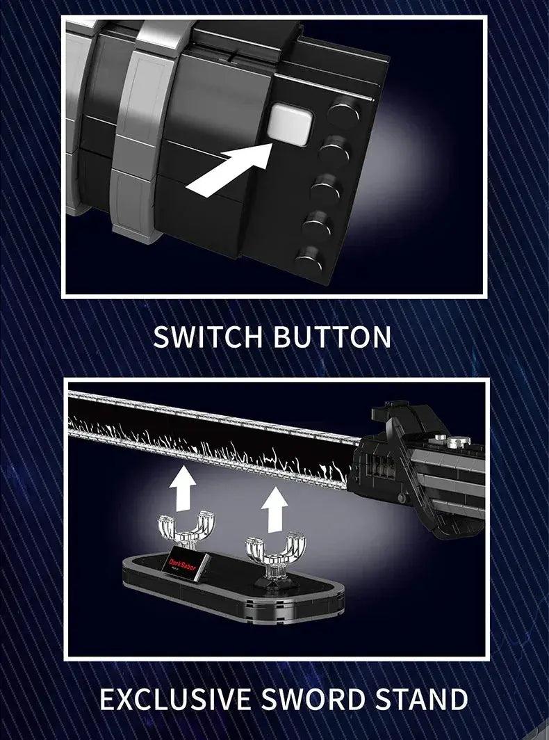  Lego Compatible Darksaber Light Up Block Set -  ToylandEU™