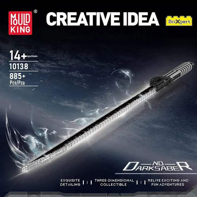 Lego Compatible Darksaber Light Up Building Block Set For Kids - ToylandEU