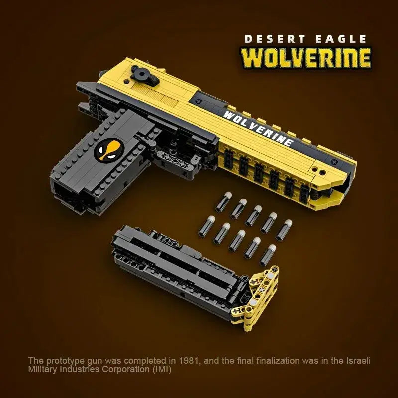 Lego Compatible Desert Eagle Building Blocks Set Eight Types - ToylandEU