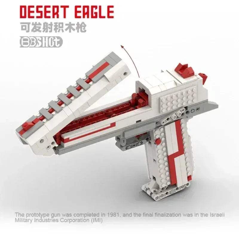 Lego Compatible Desert Eagle Building Blocks Set Eight Types - ToylandEU