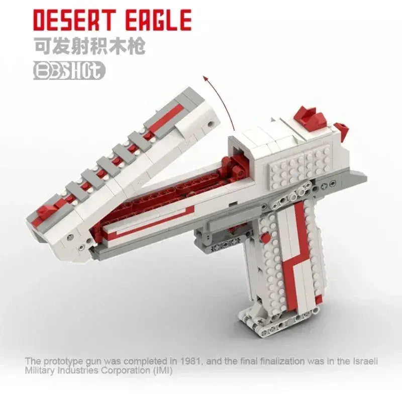 Lego Compatible Desert Eagle Building Blocks Set Eight Types - ToylandEU