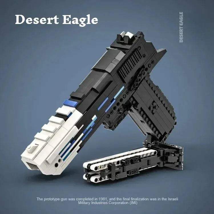 Lego Compatible Desert Eagle Building Blocks Set Eight Types - ToylandEU