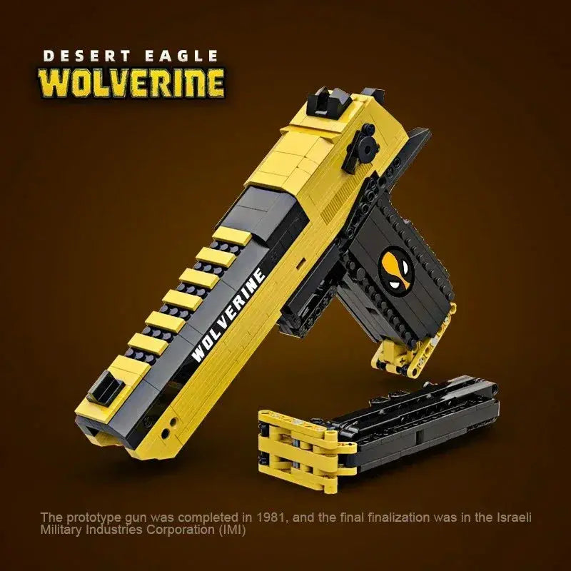 Lego Compatible Desert Eagle Building Blocks Set Eight Types - ToylandEU