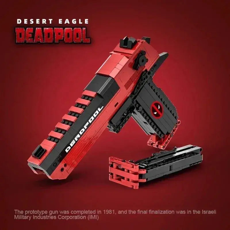 Lego Compatible Desert Eagle Building Blocks Set Eight Types - ToylandEU