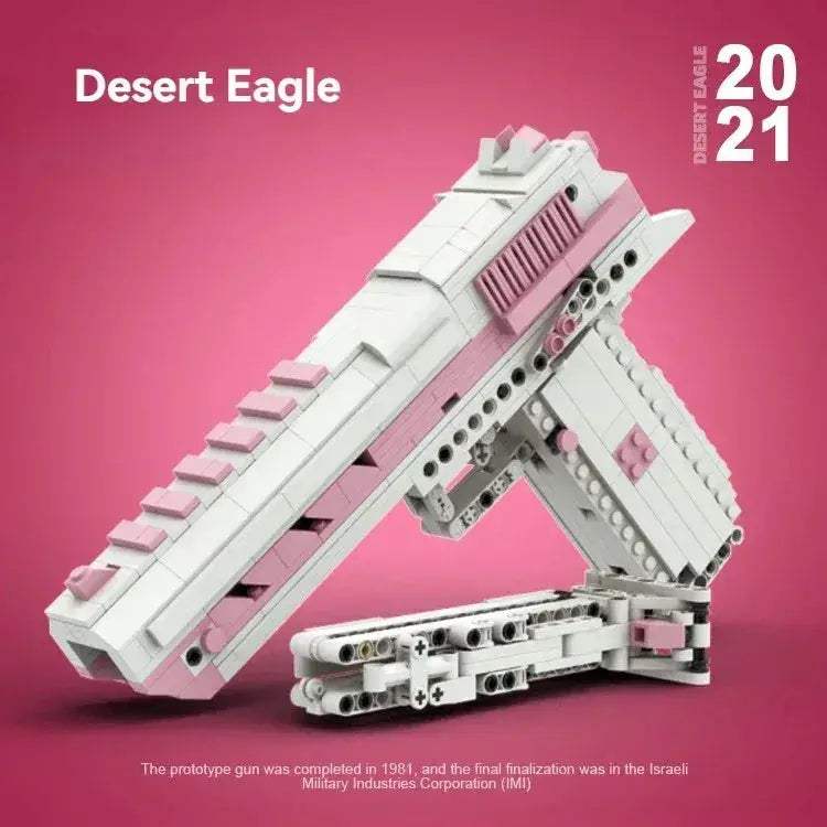 Lego Compatible Desert Eagle Building Blocks Set Eight Types - ToylandEU